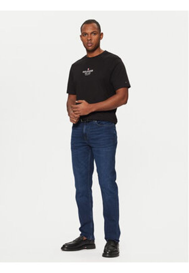TOMMY HILFIGER - Tommy Hilfiger Jeansy Denton MW0MW39034 Granatowy Straight Fit. Kolor: niebieski