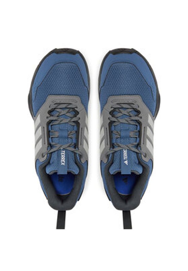 Adidas - adidas Buty do biegania Tracefinder JI0958 Granatowy. Kolor: niebieski. Materiał: materiał