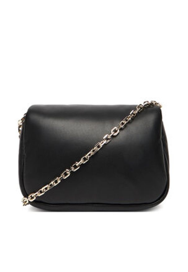 Patrizia Pepe Torebka 8B0219/L113-K470 Czarny. Kolor: czarny. Materiał: skórzane