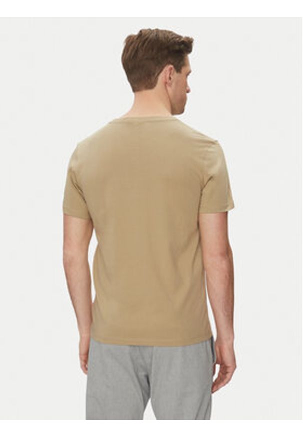 JOOP! Jeans T-Shirt 15 JJJ-32Alphis 30045926 Beżowy Modern Fit. Kolor: beżowy. Materiał: bawełna
