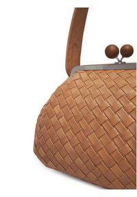 Weekend Max Mara Torebka Pancia 2525516154650 Brązowy. Kolor: brązowy. Materiał: skórzane