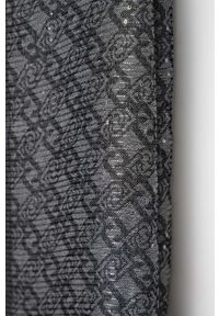 Liu Jo szal damski kolor srebrny wzorzysty. Kolor: srebrny. Materiał: tkanina #2