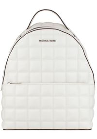 Plecak Casual Michael Kors Sheila Biały 30 x 24 x 12 cm. Kolor: biały. Styl: casual