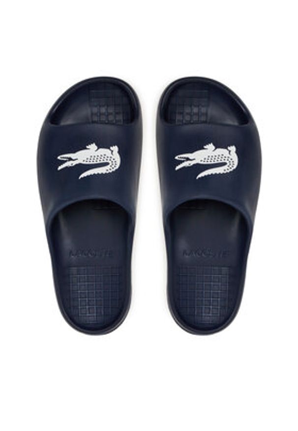Lacoste Klapki 7-49CMA0024 Granatowy. Kolor: niebieski