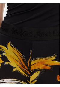 Versace Jeans Couture Spodnie materiałowe 78HAC107 JS471 Czarny Regular Fit. Kolor: czarny. Materiał: wiskoza #5