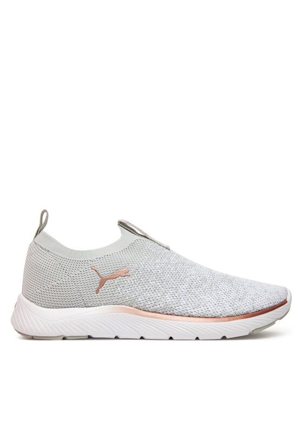 Puma Sneakersy Softride Remi Slip-On Knit Wn S 309834 02 Szary. Zapięcie: bez zapięcia. Kolor: szary. Materiał: materiał