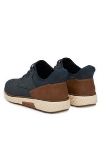 Rieker Sneakersy B3357-14 Granatowy. Kolor: niebieski. Materiał: nubuk, skóra #6