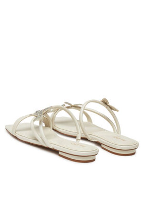 Aldo Klapki Flyhigh 13966746 Biały. Kolor: biały. Materiał: skóra