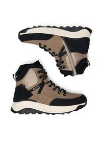 Rieker Revolution Lifestyle Botki W0072-64 Beżowy. Kolor: beżowy. Materiał: materiał #3