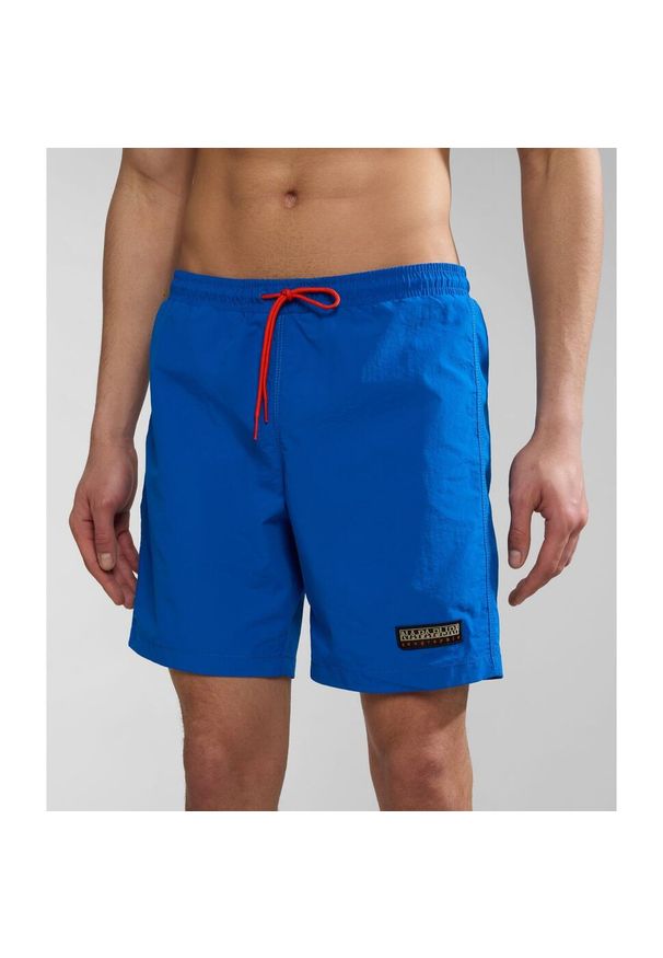 Szorty Napapijri Iaato. Kolor: niebieski. Sezon: lato