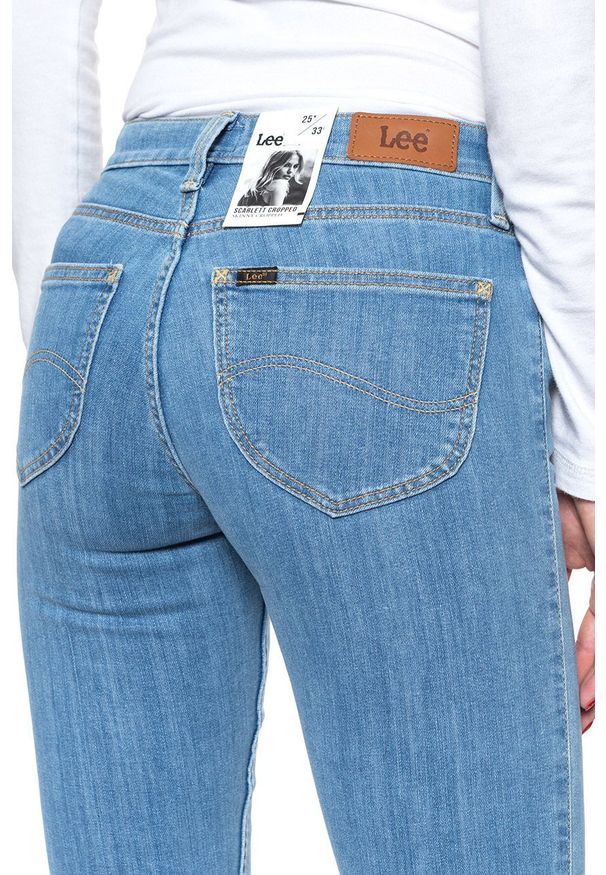 Lee - SPODNIE DAMSKIE LEE SCARLETT CROPPED FRESH NEO L30CPFML 112106369