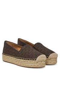 MICHAEL Michael Kors Espadryle Lynn 40S5LYFP1B Brązowy. Kolor: brązowy. Materiał: skóra #4