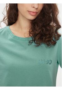 Liu Jo T-Shirt MA4395 J6308 Zielony Regular Fit. Kolor: zielony. Materiał: bawełna