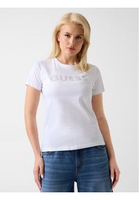 Guess T-Shirt 182375 Biały Classic Fit. Kolor: biały #1