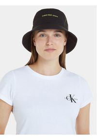 Calvin Klein Jeans Kapelusz Institutional Bucket Hat K50K511795 Czarny. Kolor: czarny. Materiał: materiał