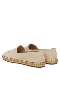 Lauren Ralph Lauren - LAUREN RALPH LAUREN Espadryle Cameryn 802962171004 Beżowy. Kolor: beżowy. Materiał: materiał #4