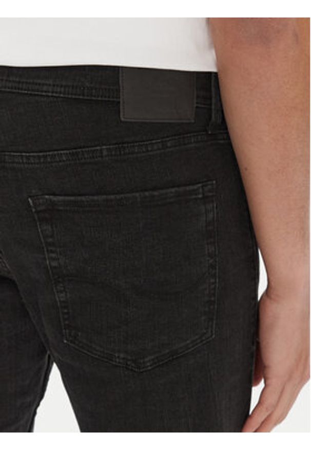 Jack & Jones - Jack&Jones Jeansy Glenn 12269586 Czarny Slim Fit. Kolor: czarny