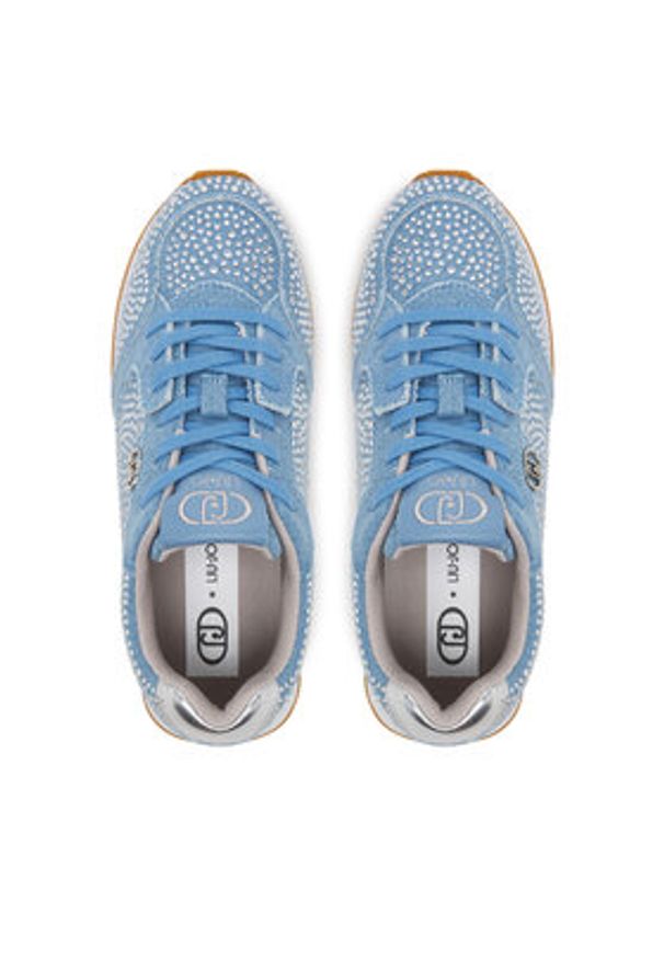 Liu Jo Sneakersy Vibe 03 BA5087 TX474 Niebieski. Kolor: niebieski. Materiał: materiał