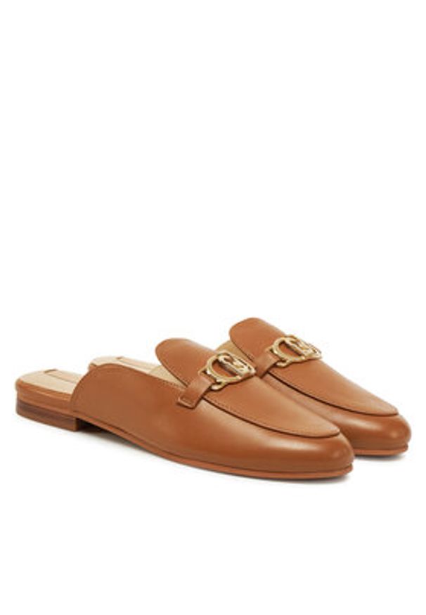 Liu Jo Klapki SA5035 PX460 Brązowy. Kolor: brązowy. Materiał: skóra