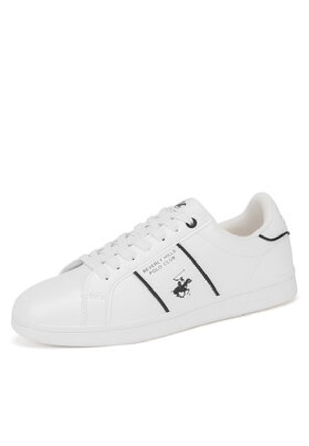 Beverly Hills Polo Club Sneakersy V5-6405 Biały. Kolor: biały. Materiał: materiał, syntetyk