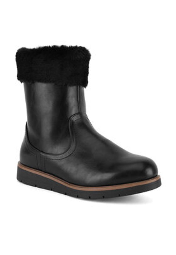 Clara Barson Botki WYL3986-1 Czarny. Kolor: czarny. Materiał: materiał