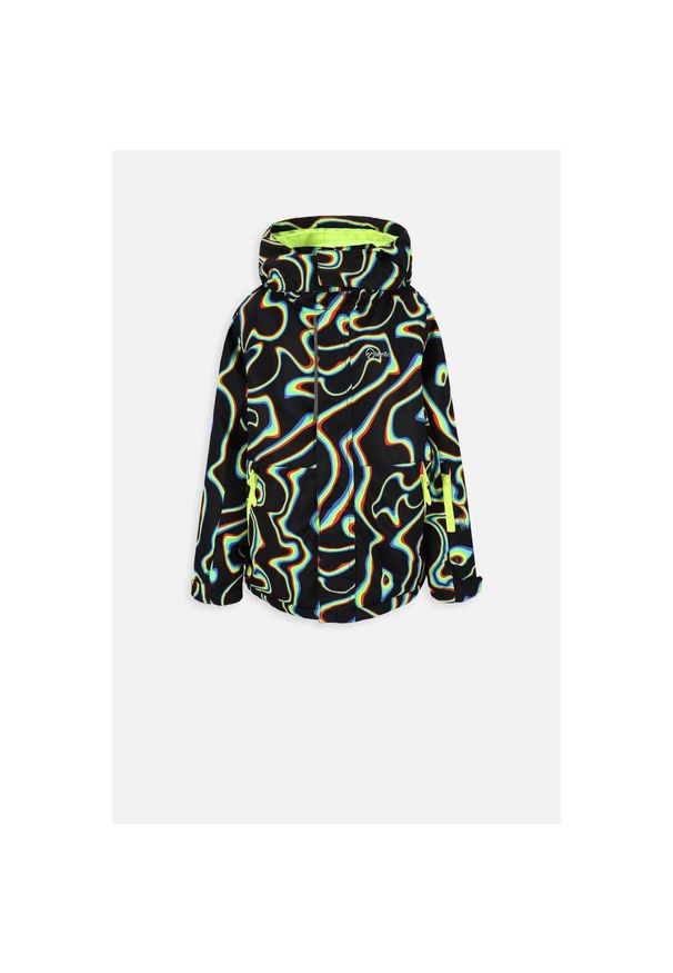 Kurtka narciarska chłopięca Lemon Explore ZL3. Kolor: wielokolorowy. Materiał: poliester. Sezon: zima. Sport: narciarstwo