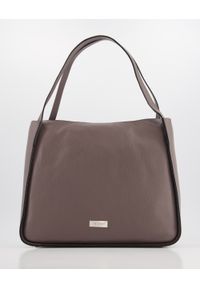 Venezia - POJEMNA TORBA DAMSKA 27-652-W DOL GRI. Materiał: skórzane #1