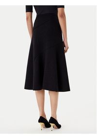 BOSS Spódnica trapezowa Vicena 50548111 Czarny Regular Fit. Kolor: czarny. Materiał: wełna #5