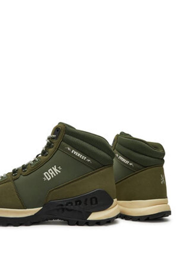 Dorko Trapery Everest Vertex DS24F01M Khaki. Kolor: brązowy. Materiał: skóra