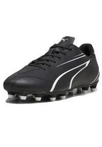 Puma - Buty Vitoria Fg/Ag Rozmiar 46 - 107483-01 Czarny. Kolor: biały, wielokolorowy, czarny. Materiał: skóra. Sport: piłka nożna