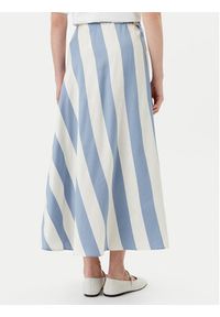 Weekend Max Mara Spódnica maxi Vidim 2515101062 Niebieski Regular Fit. Kolor: niebieski. Materiał: bawełna