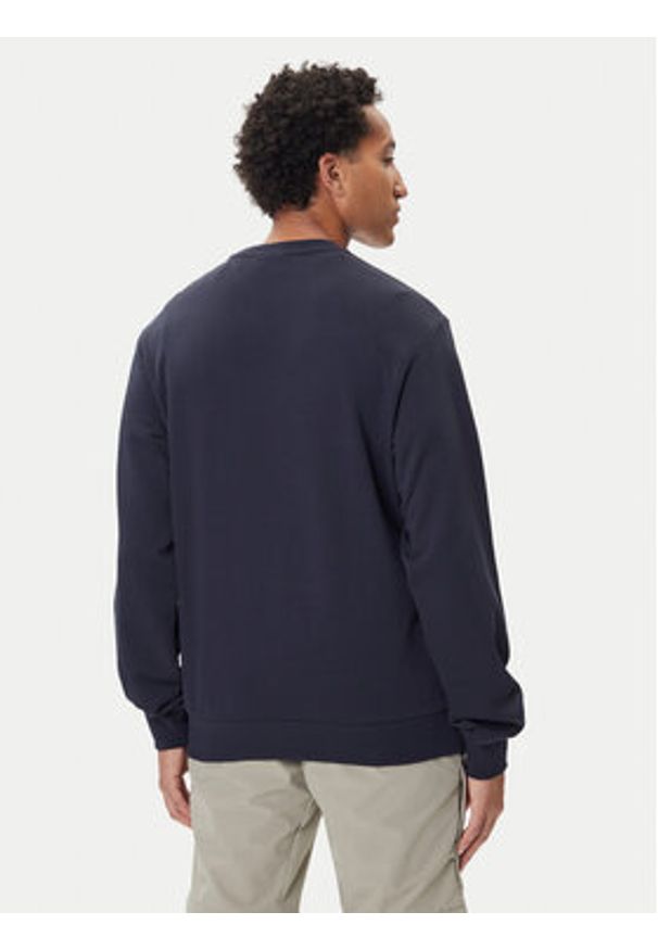 Jack Wolfskin Bluza Essential A63843 Granatowy Regular Fit. Kolor: niebieski. Materiał: bawełna