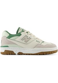 Buty damskie New Balance BBW550HK – beżowe. Kolor: beżowy. Materiał: skóra, syntetyk, materiał. Szerokość cholewki: normalna