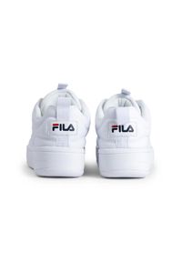 Sneakersy damskie Fila Superbubble. Okazja: na co dzień. Kolor: biały. Materiał: syntetyk, tkanina. Sport: turystyka piesza #2
