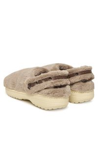 Crocs Kapcie Classic Unfurgettable Clog 211116 Beżowy. Kolor: beżowy. Materiał: materiał