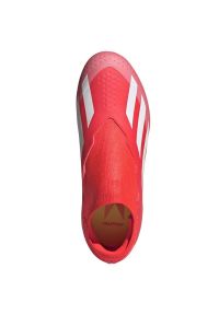 Adidas - Buty piłkarskie adidas X Crazyfast League Ll Fg Jr IF0688 czerwone. Kolor: czerwony. Materiał: syntetyk, guma. Sport: piłka nożna #3