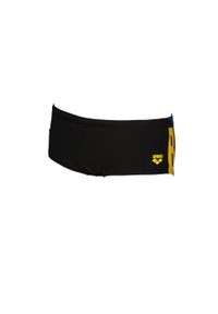 Szorty Kąpielowe Arena Batman Placed Print Low Waist Short. Kolor: czarny. Wzór: motyw z bajki, nadruk