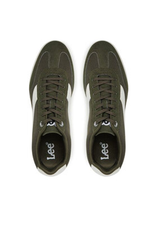 Lee Sneakersy Lian N Men Low 50251043.15L Khaki. Kolor: brązowy. Materiał: materiał