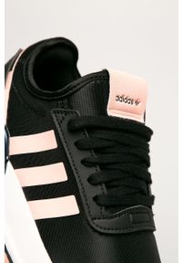adidas Originals - Buty U_Path X W. Nosek buta: okrągły. Zapięcie: sznurówki. Kolor: czarny. Materiał: syntetyk, materiał, skóra ekologiczna, guma. Szerokość cholewki: normalna. Obcas: na obcasie. Wysokość obcasa: średni #4