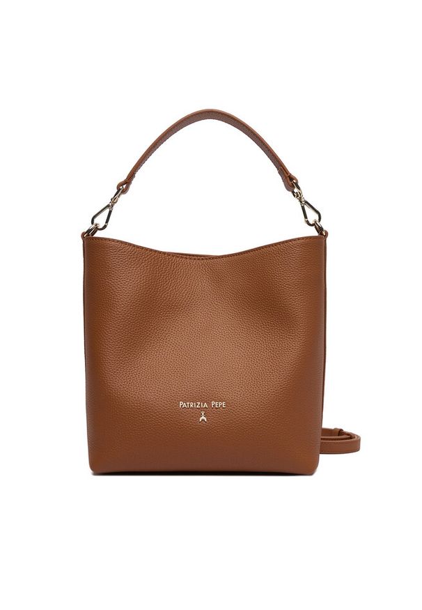 Torebka Patrizia Pepe. Kolor: brązowy