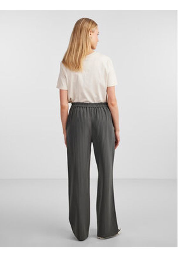 Pieces Spodnie materiałowe 17130407 Szary Loose Fit. Kolor: szary. Materiał: syntetyk