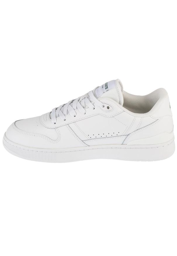 Tenisówki Lacoste Model T-clip Set Kolor Biały. Kolor: biały. Materiał: guma, skóra, tkanina, materiał, syntetyk. Sport: turystyka piesza