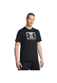 T-shirt Under Armour Boxed. Kolor: szary, czarny, wielokolorowy. Sport: fitness #2