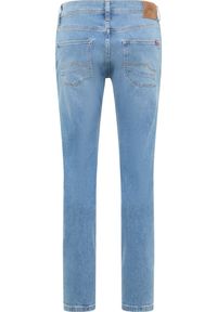 Męskie Spodnie Jeansowe Mustang Style Vegas Slim Denim Blue 1016310 5000 213 #4