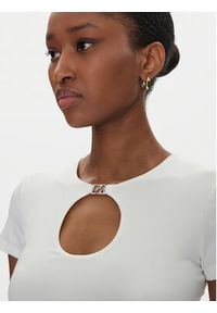 Rinascimento Bluzka CFC0122547003 Biały Regular Fit. Kolor: biały. Materiał: syntetyk #4