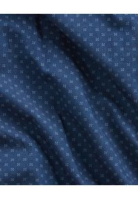 Ralph Lauren - RALPH LAUREN - Granatowa koszula w kropki Slim Fit. Typ kołnierza: polo. Kolor: niebieski. Materiał: jeans. Długość rękawa: długi rękaw. Długość: długie. Wzór: kropki. Styl: klasyczny #7