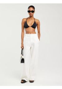 Big-Star - Góra od kostiumu kąpielowego czarna Bellsa 906. Kolor: czarny. Materiał: tkanina. Wzór: nadruk #1