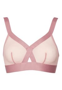 DKNY Biustonosz bezfiszbinowy DK4084 Fioletowy. Kolor: fioletowy. Materiał: syntetyk