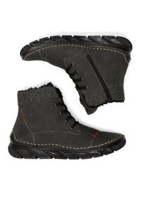 Rieker Trzewiki 55031-45 Szary. Kolor: szary. Materiał: materiał #3