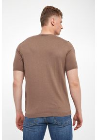 Liu Jo - T-shirt męski dzianinowy LIU JO. Materiał: dzianina #4